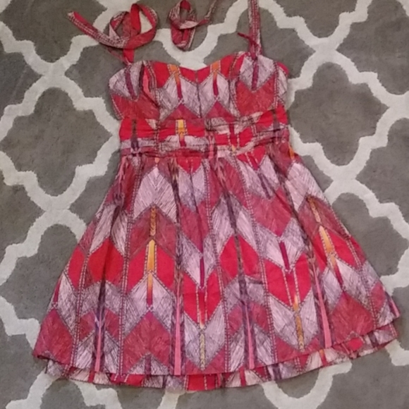Guess Halter Cocktail Dress Sz 8 - Picture 1 of 3